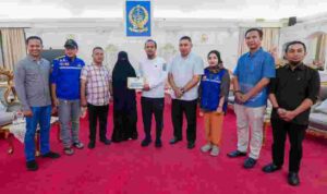 Gubernur Sulsel Beri Santunan dan Beasiswa Pendidikan Anak Korban Insiden Laut Pangkep